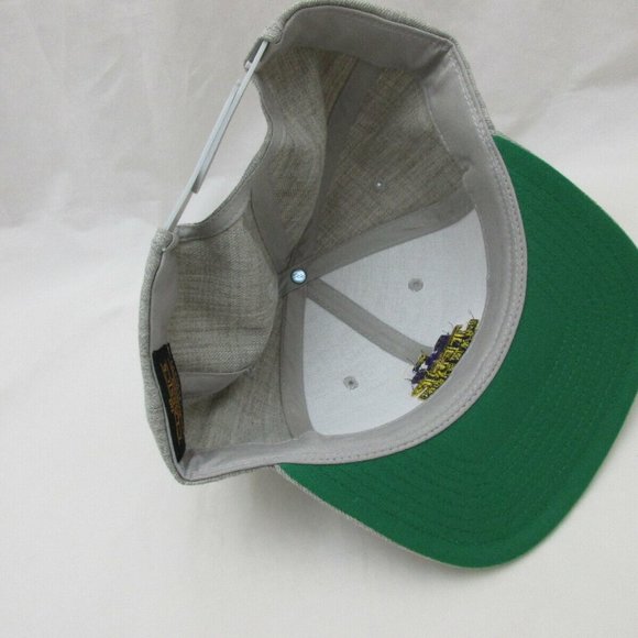 Terp Mansion Cannabis Company Humboldt California Gray Snapback Baseball Hat - Picture 4 of 5